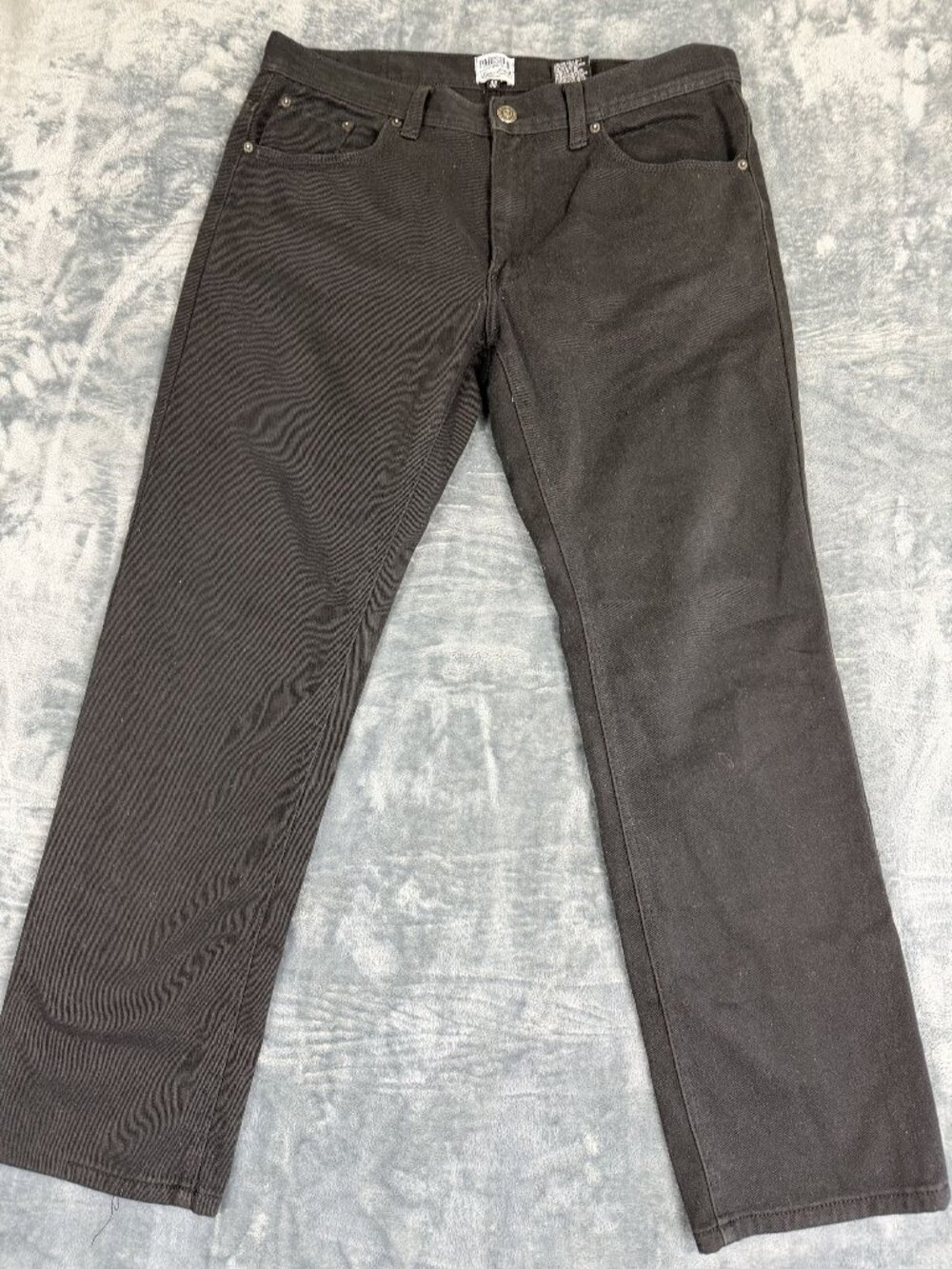 Parish-N Mens Black Straight Leg Jeans Size 36 Casual Denim Pants